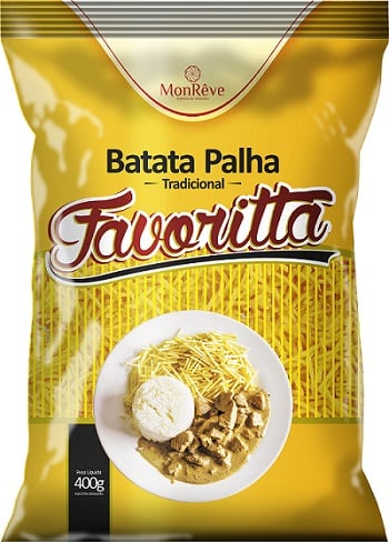 BATATA PALHA FAVORITTA 400G                                                                                                                                                                             