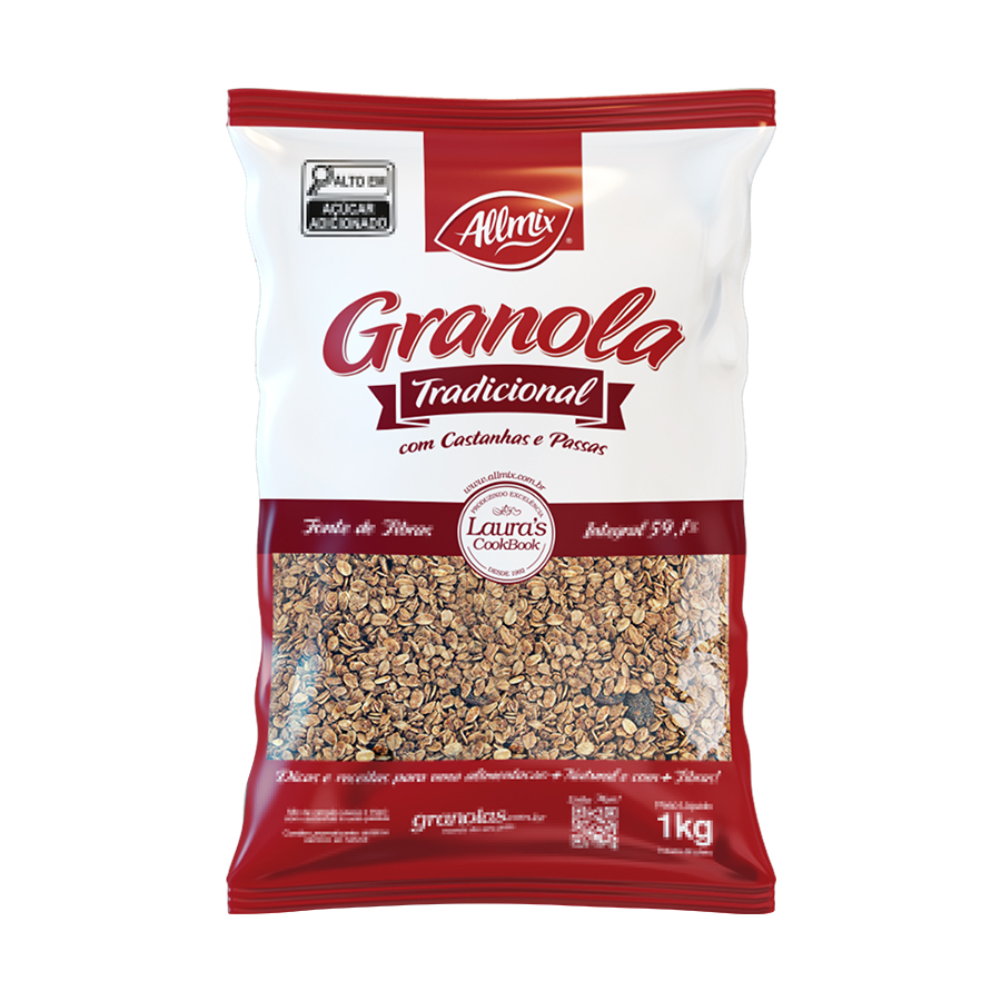 GRANOLA TRADICIONAL C E P ALLMIX 1KG                                                                                                                                                                    