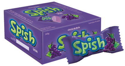 CHICLETE UVA SPISH SUKEST 40UN                                                                                                                                                                          