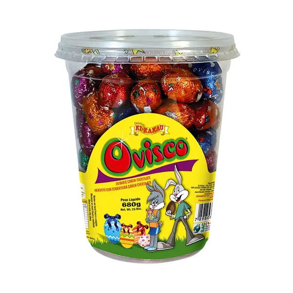 CHOCOLATE OVISCO KIKAKAU 680G                                                                                                                                                                           