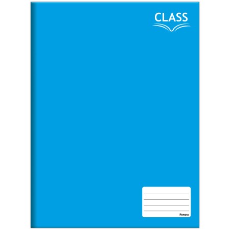 CADERNO CAPA DURA BROCHURAO CLASS AZUL FORONI 8922 48FLS                                                                                                                                                            