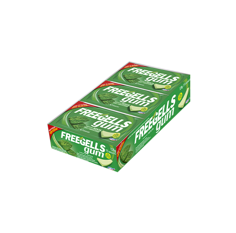 CHICLE FREEGELLS MENTA RICLAN 15UN                                                                                                                                                                      