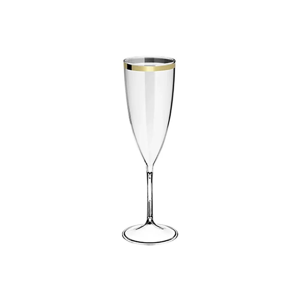 TACA CHAMPAGNE PRIME 170ML CRISTAL NEOPLAS                                                                                                                                                              