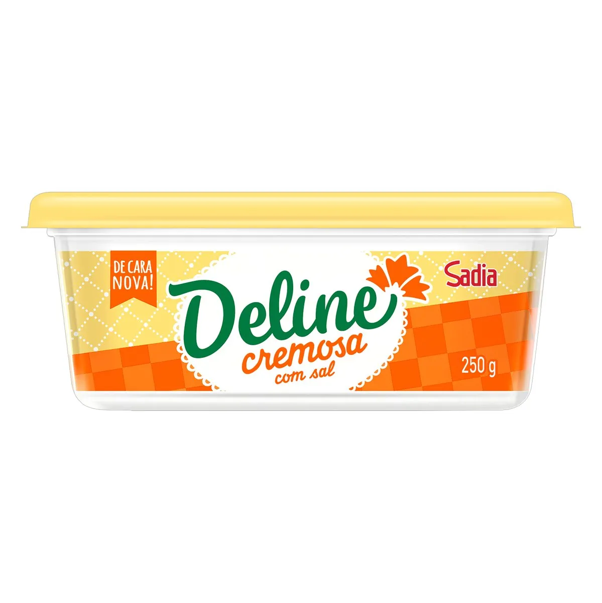 MARGARINA COM SAL DELINE 250G                                                                                                                                                                           