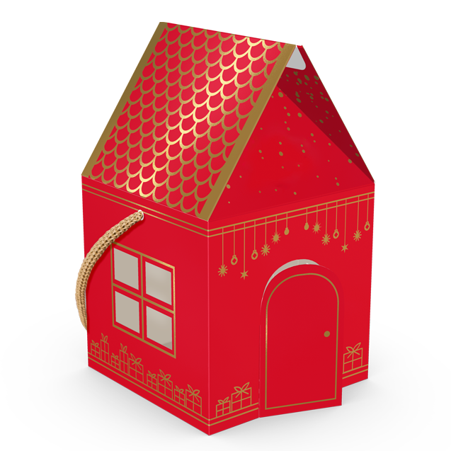 CAIXA PANETONE CASA NATAL LUZ                                                                                                                                                                     