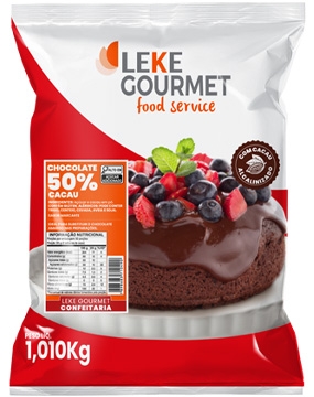 CHOCOLATE EM PO 50% LEKE 1,010KG                                                                                                                                                                        