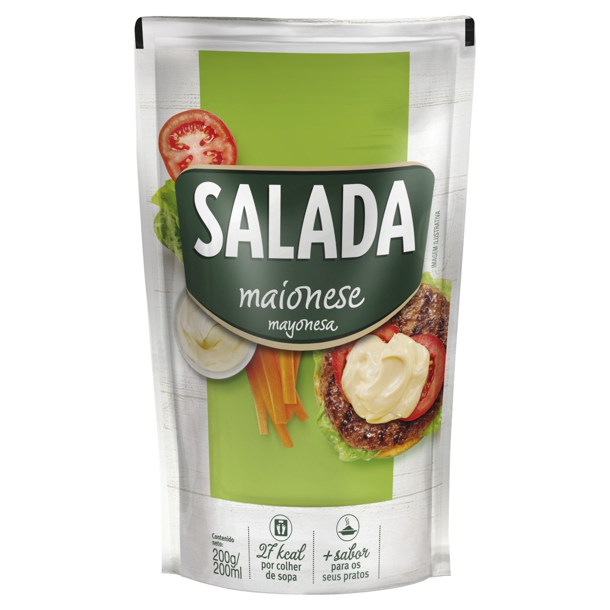 MAIONESE SALADA SACHE 200G                                                                                                                                                                              