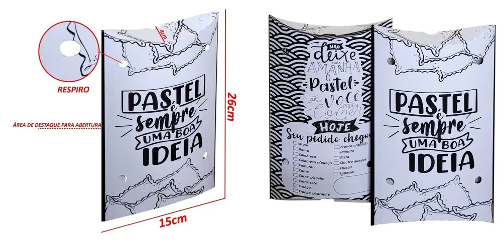 CAIXA PASTEL BRANCO SALVI C/50                                                                                                                                                                          