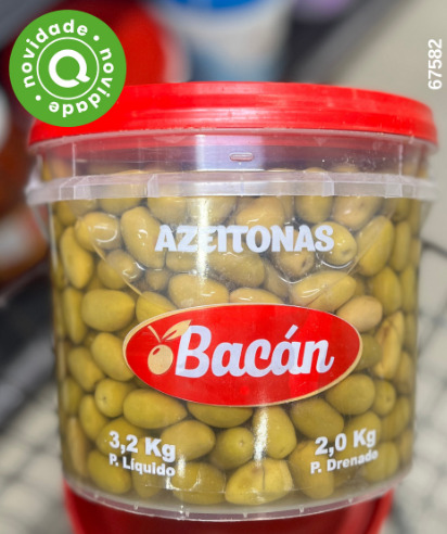 AZEITONA VERDE COM CAROÇO 100G - TAMBAÚ