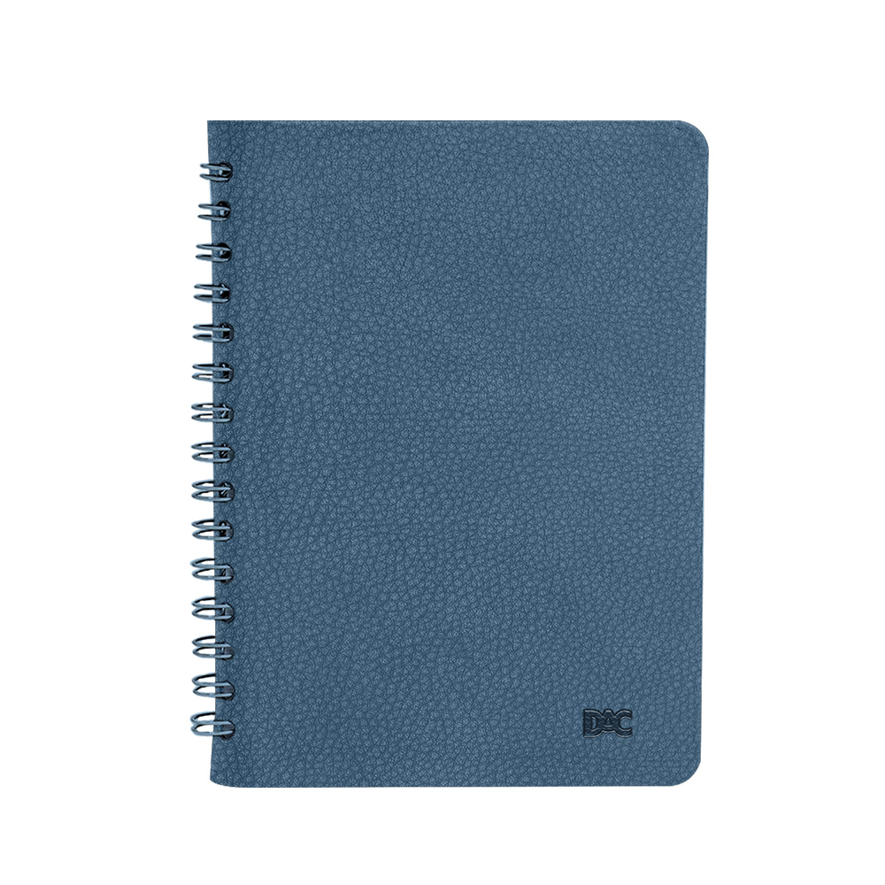 CADERNO UNIV ESPIRAL A5 AZUL DAC                                                                                                                                                                             