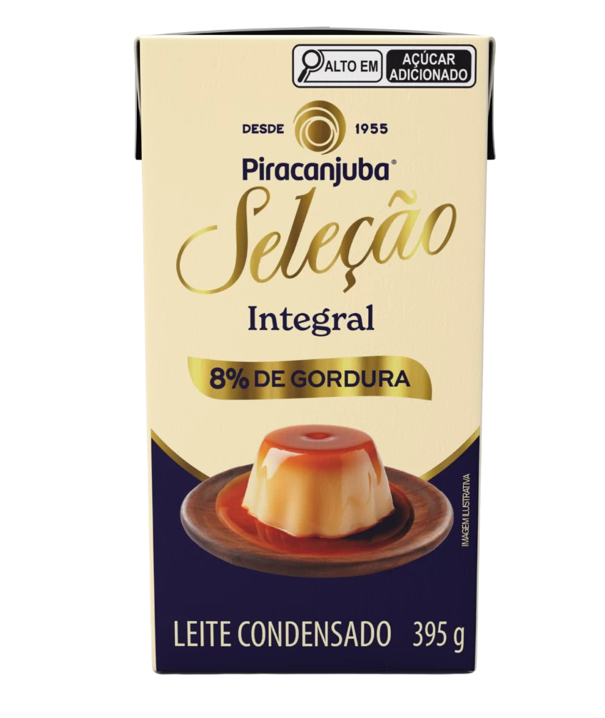 LEITE COND INTEG SELECAO 8% GORD PIRACANJUBA 395G