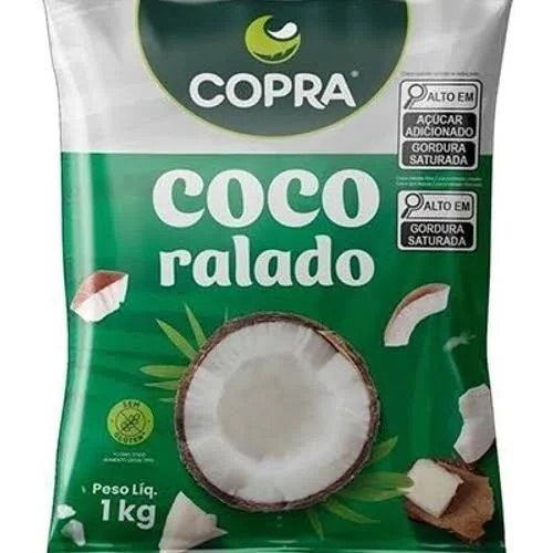 COCO RALADO UMIDO E ADOCICADO COPRA 1KG                                                                                                                                                                  