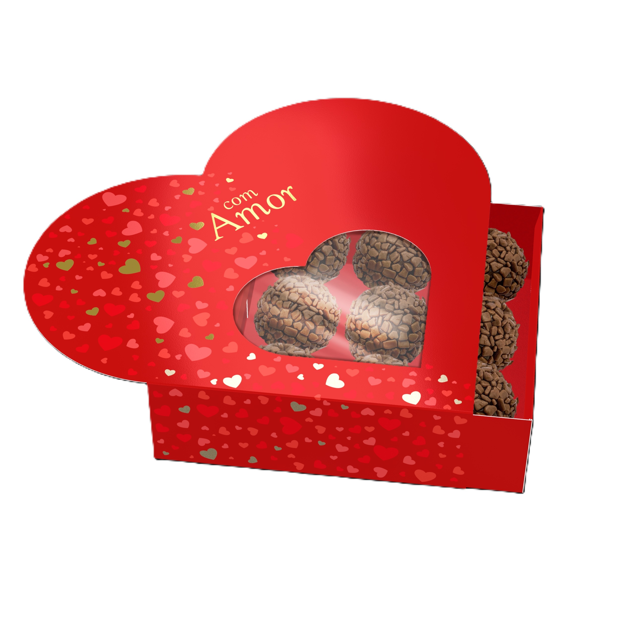 CAIXA CORAC 9 DOCES GVT VS AMOR CLASSIC UN IDEIA            