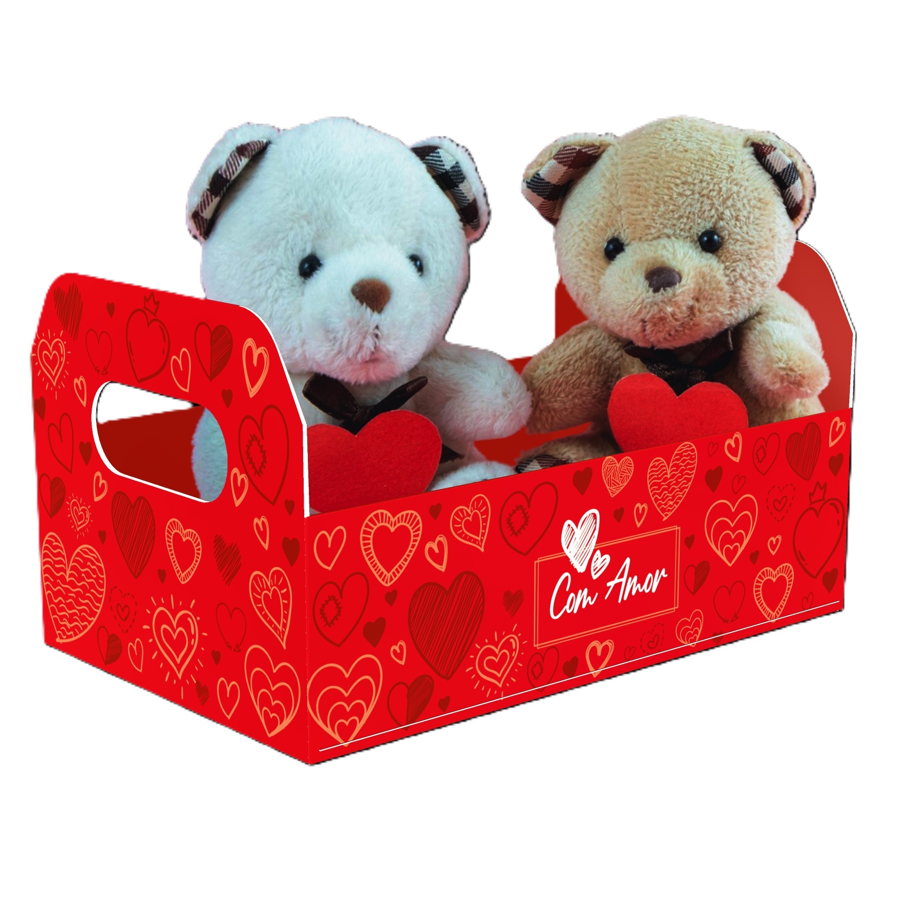 CESTA CAIXOTE M AMOR EM CAIXA UN IDEIA                      