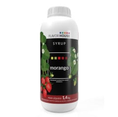 XAROPE SABOR MORANGO FLAVOR HOUSE 1,4KG