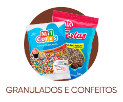 GRANULADOS E CONFEITOS